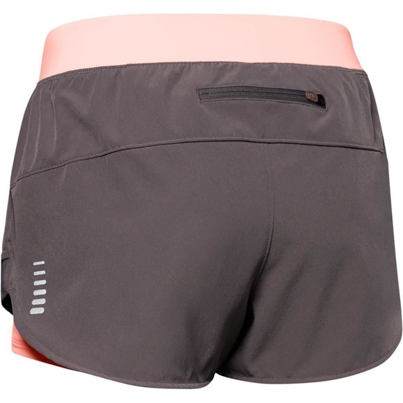 Under Armour Qualifier Speedpocket 2 in 1 Short - Picture 5 of 5